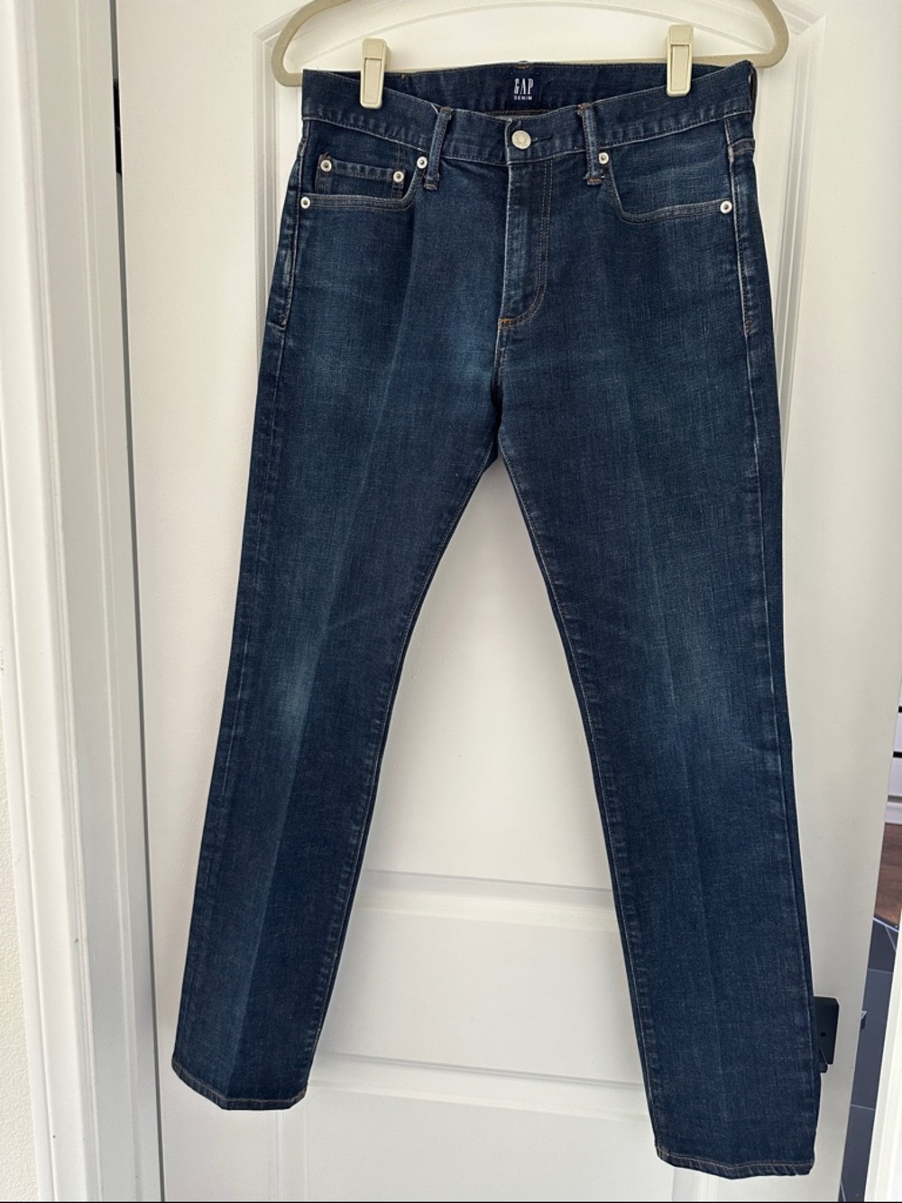 GAP Men's Indigo Slim Straight Jeans